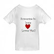 SOMEONE IN IOWA LOVES ME - IOWA TODDLER - State-series - White Toddler T-shirt