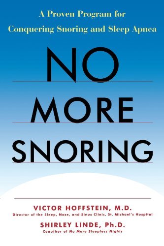No More Snoring: A Proven Program for Conquering Snoring and Sleep Apnea Book Image