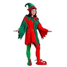 Adult Plus Elf Set Costume