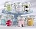 Personalized Glass Favor Jars (Set of 12)