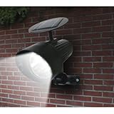 Sunforce Solar 4-LED Ultra-Bright Floodlight, Model# 86311