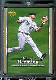 2007 Upper Deck First Edition Baseball Card #212 Jeremy Hermida Florida Marlins - Mint Condition - In Protective Display Case !