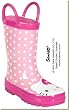 Western Chief - Kid's Hello Kitty by Sanrio Polka Dots Rain Boots