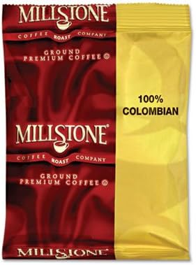 Folgers Millstone 64102 Gourmet Colombian Coffee, 1 3/4 oz Packet, 40/Carton