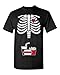 Skeleton Junk Food DT Adult T-Shirt Tee