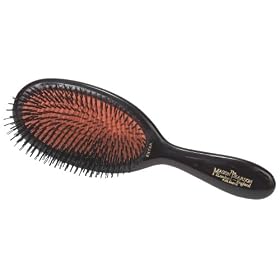 Mason Pearson Extra Small All Boar Bristle Hair Brush-ruby Handle