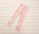 Candykids キッズレギンス　子供　服 レギンス　女の子 キュート 韓国服 キッズ ガールズ　タイツ スパッツ タイツ キッズ 女児 女の子 用 (100CM, ピンクB)