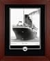 Century Collection Titanic with Coal Autographed Framed Photograph with Coal Relic