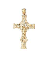 CleverEves 14k Gold Pendant Cross 6.4 - Gram(s)
