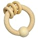 41YcFMjiy7L. SL75  Cheap Price green sprouts Natural Wooden Ring Rattle, Natural