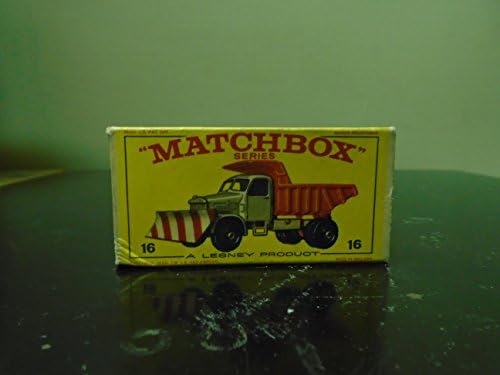 Vintage Matchbox Series #16 Scammell "Mountaineer" Snowplough Die Cast Metal