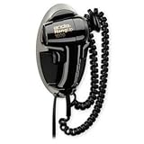 Andis Black 1600-watt Hang-Up Hair Dryer