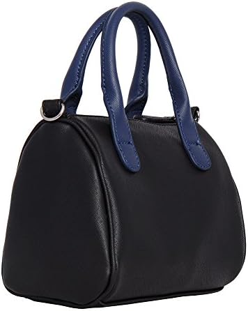 Kenneth Cole Reaction KN1522 CHUBS Design Mini Crossbody Messenger Bag (Black/Navy)