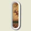 Highland Graphics Rustic Lodge Moose Spoon Rest Spoonrrest