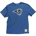 St. Louis Rams Retro Sport Better Logo Blue Super Soft T-Shirt