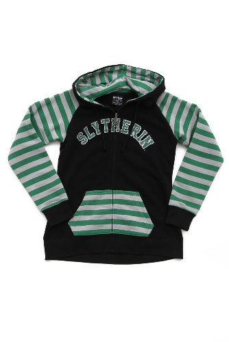 Harry Potter And The Deathly Hallows Slytherin Girls Hoodie