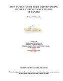 Tips on Buying Your First Diamond (Secrets of the Gem Trade Series)