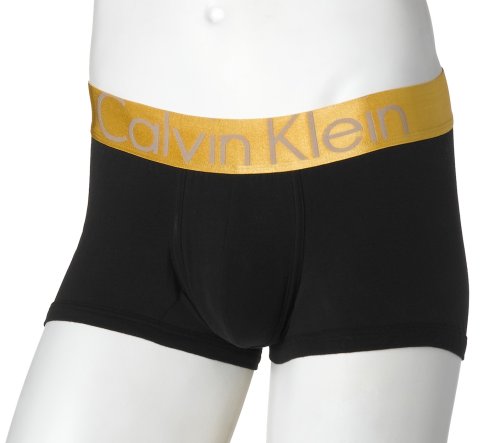 Calvin Klein Men's Underwear Steel Gold Trunk