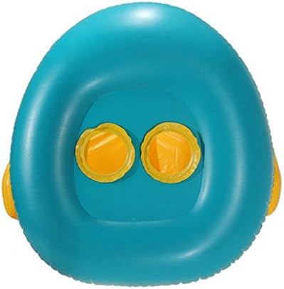 Inflatable Toddler Baby Swim Ring Float Seat Swimming Pool Seat with Canopy