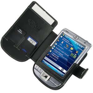 HP IPAQ 111 Classic Leather Book Case (Black)