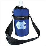 UNC University of North Carolina Logo Water Bottle Holder and Bottle Sport Fitness Workout Gifts and Gift Ideas For Man Men Him Her Women Ladies Runners Joggers Sports OFFICIAL NCAA MERCHANDISE Waterbottle