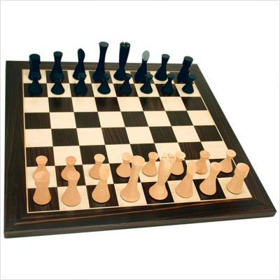 Wood Expressions Modern Style Chess Set