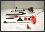 Brand New ETS 52cc Long Reach Multitool Hedgetrimmer 5 in 1 Garden Power Tool, Long Reach Hedgetrimmer, Chainsaw Pruner, Brush Cutter, Line Strimmer & FREE Extension Pole.