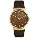 Skagen Men's 695XLRLD Steel Collection Brown Leather Brown Dial Watch