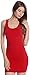 Hearts & Hips Women's Basic Sleeveless Racerback Mini Dress