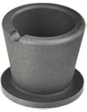 Graphite Torch 10 oz Mini Crucible with Base For Melting Casting Refining Gold Silver Copper Scrap Jewelry