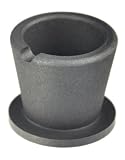Graphite Torch 10 oz Mini Crucible with Base For Melting Casting Refining Gold Silver Copper Scrap Jewelry