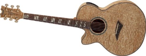 41YcXtDVpYL Dean Performer Quilt Ash Left Handed Acoustic Electric Guitar w/Aphex Gloss Natural