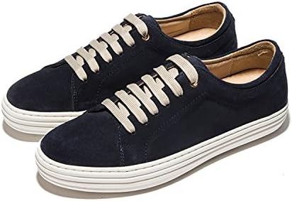 ZCTOP Casual rubber oxford waterproof lace up casual men shoes Italian design Blue 8 D(M) US