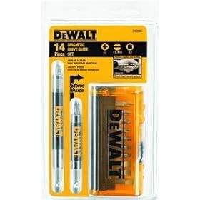 DeWalt DW2097 14-Piece Magnetic Drive Guide Set