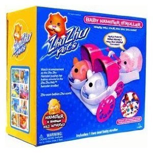 Zhu Zhu Pet Hamster Deluxe Accessories: Baby Hamster Stroller images