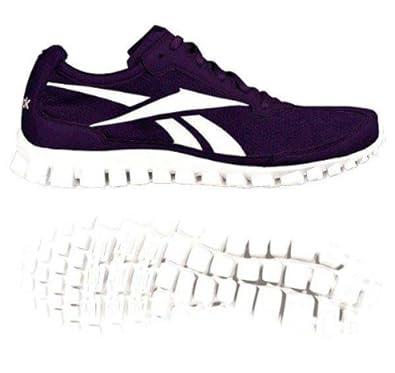 Reebok - Realflex Run Syn Womens Shoes In Rich Purple/White
