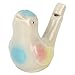 Aikoi Nostalgic Ceramic Magpie Water Chirpy Bird Whistle, Bath Toy (Magpie)