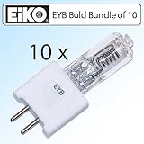 EIKO EYB 82V/360W T3-1/2 G5.3 Base Overhead Projector Bulb Bundle of 10 EIKO EYB 82V/360W T3-1/2 G5.3 Base Overhead Projector Bulb Bundle of 10