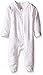 aden + anais Baby Girls' Newborn Muslin Long-Sleeve Zip One Piece