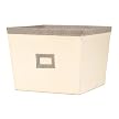 Whitmor Storage Tote - Cappuccino