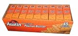 Austin Cheese Crackers With Peanut Butter (Pack of 45)