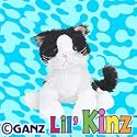Webkinz Collectible Lil'Kinz Mini Plush Stuffed Animals Black & White Cat