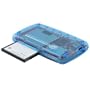 Mini All-in-1 Memory Card Reader Blue Compatible with: Secure Digital: miniSD (with adapter), microSD/TransFlash (with adapter), Compact Flash: CF I, CF II, CF Ultra II, MicroDrive, xD Picture Cards and more