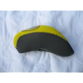 Yellow over Gray Neoprene Iron Covers