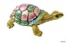 Mini Glod Turtle Bejeweled Swarovski Crystal Diamond Jewelry Trinket Box (JF8599)