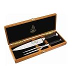 Messermeister San Moritz Elite - Kullenschliff Carving Set in Wood Gift Box by Messermeister