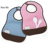 Peek-A-Boo Bib - Blue