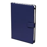 Amazon Kindle DX Genuine Leather Opening Case with Interior Compartments (Navy Blue)