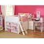 Maxtrix Kids Block 2L / Buster 2L Full Block Low Loft Bed with Accessories