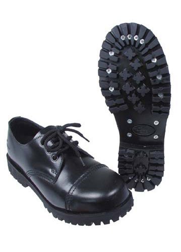 3-Loch Halbschuhe UK mit Stahlkappe 37-47